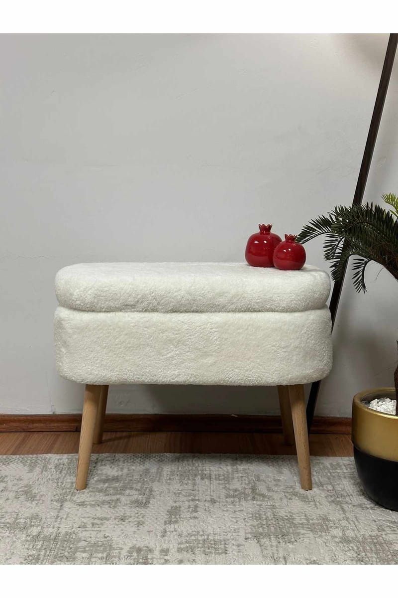 Heba Sittpuff med förvaring 60 cm - Möbler - Vardagsrum - Stolar & sittmöbler - Sittpuff