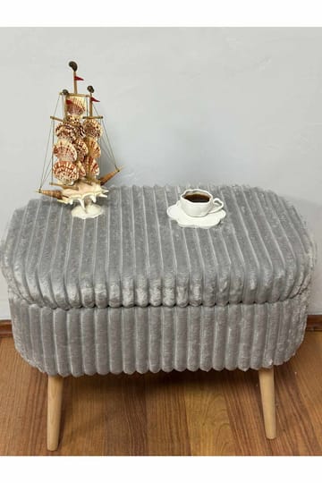 Heba Sittpuff med förvaring 60 cm - Möbler - Vardagsrum - Stolar & sittmöbler - Sittpuff