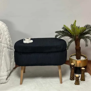 Heba Sittpuff med förvaring 60 cm - Möbler - Vardagsrum - Stolar & sittmöbler - Sittpuff