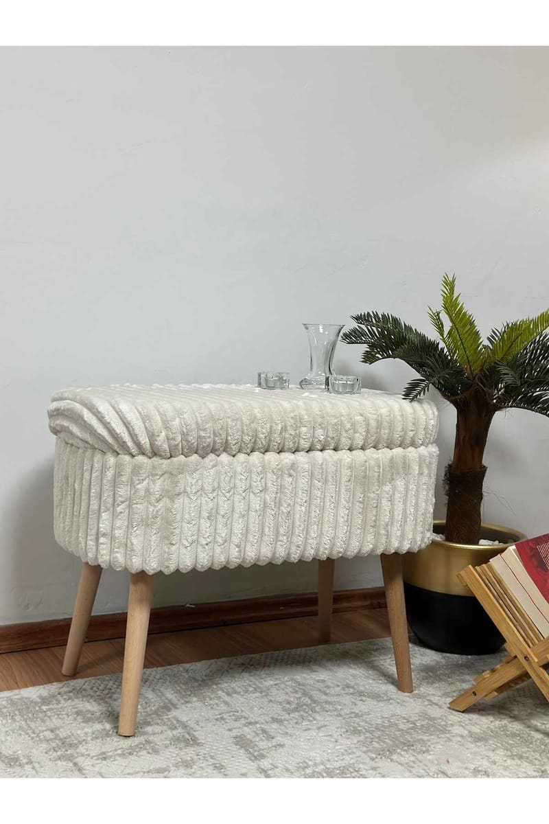 Heba Sittpuff med förvaring 60 cm - Möbler - Vardagsrum - Stolar & sittmöbler - Sittpuff