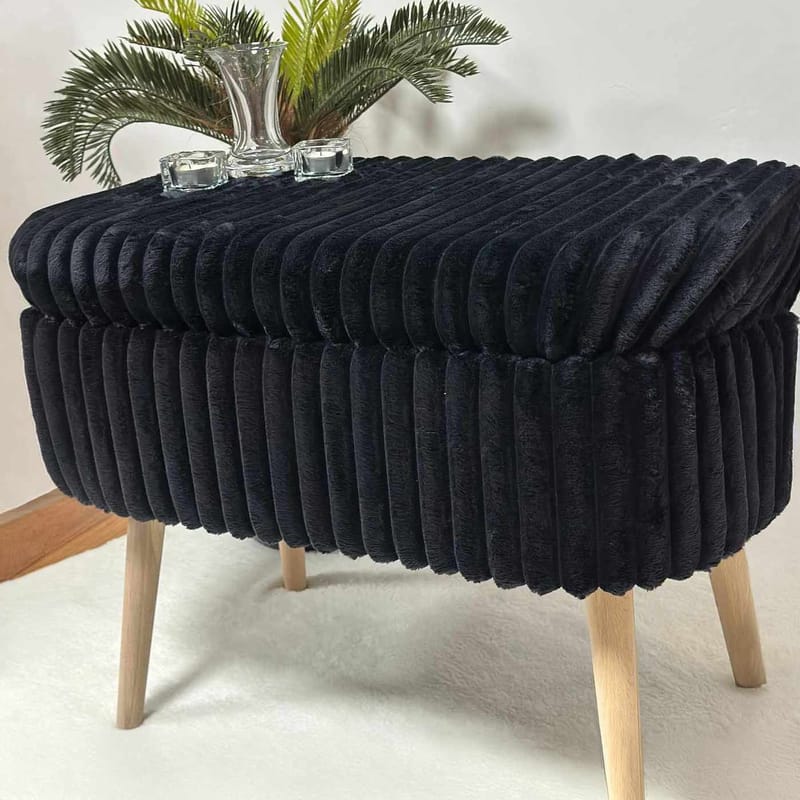 Heba Sittpuff med förvaring 60 cm - Möbler - Vardagsrum - Stolar & sittmöbler - Sittpuff