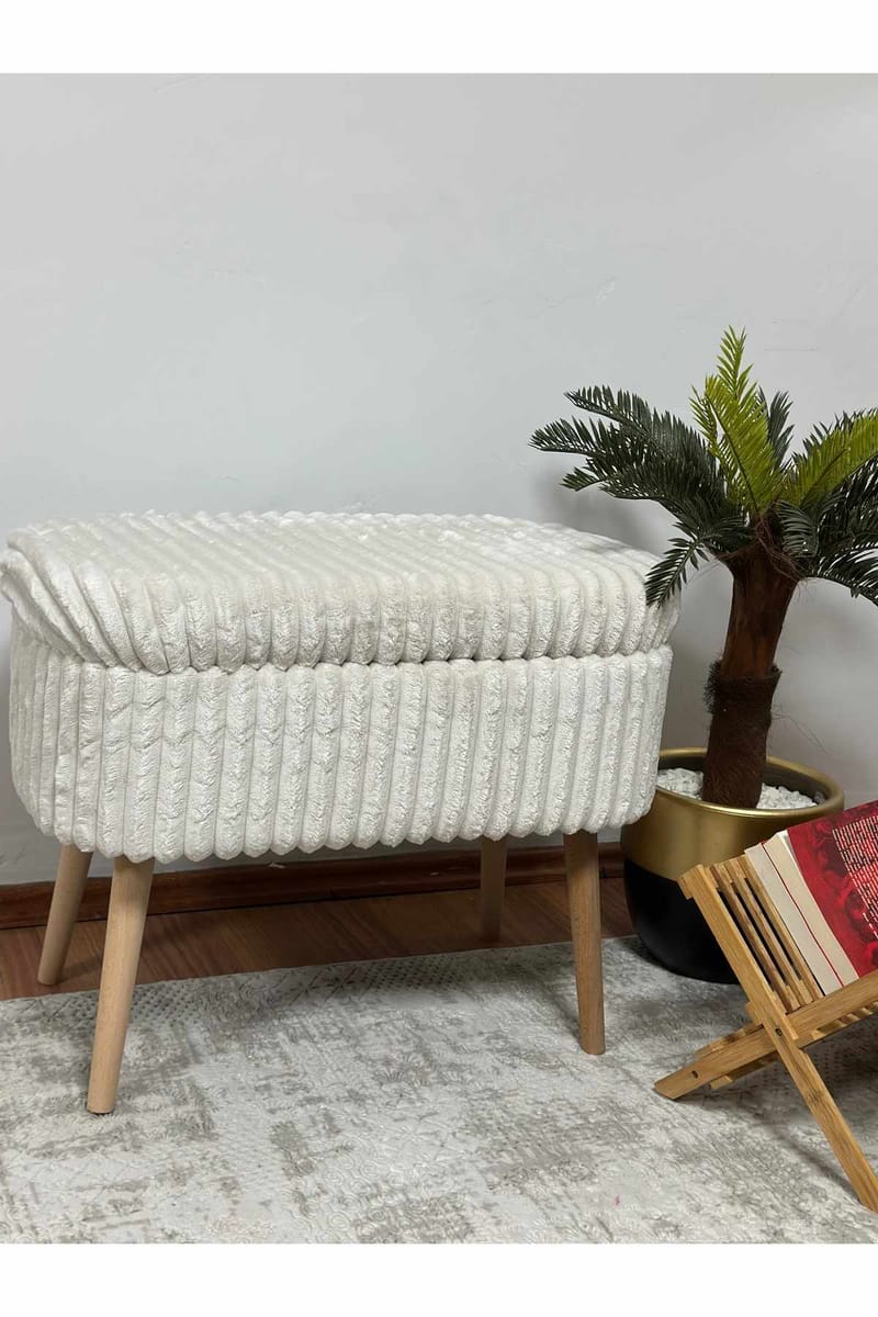 Heba Sittpuff med förvaring 60 cm - Möbler - Vardagsrum - Stolar & sittmöbler - Sittpuff