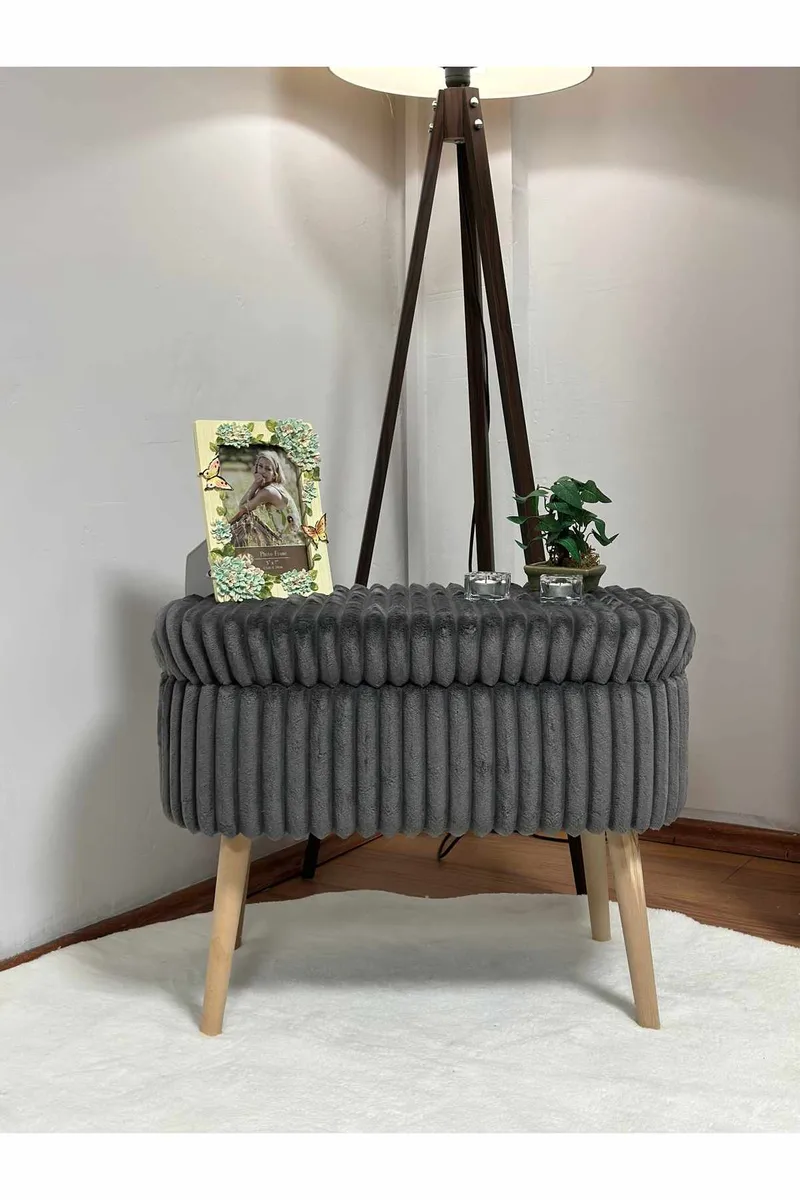 Heba Sittpuff med förvaring 60 cm - Möbler - Vardagsrum - Stolar & sittmöbler - Sittpuff