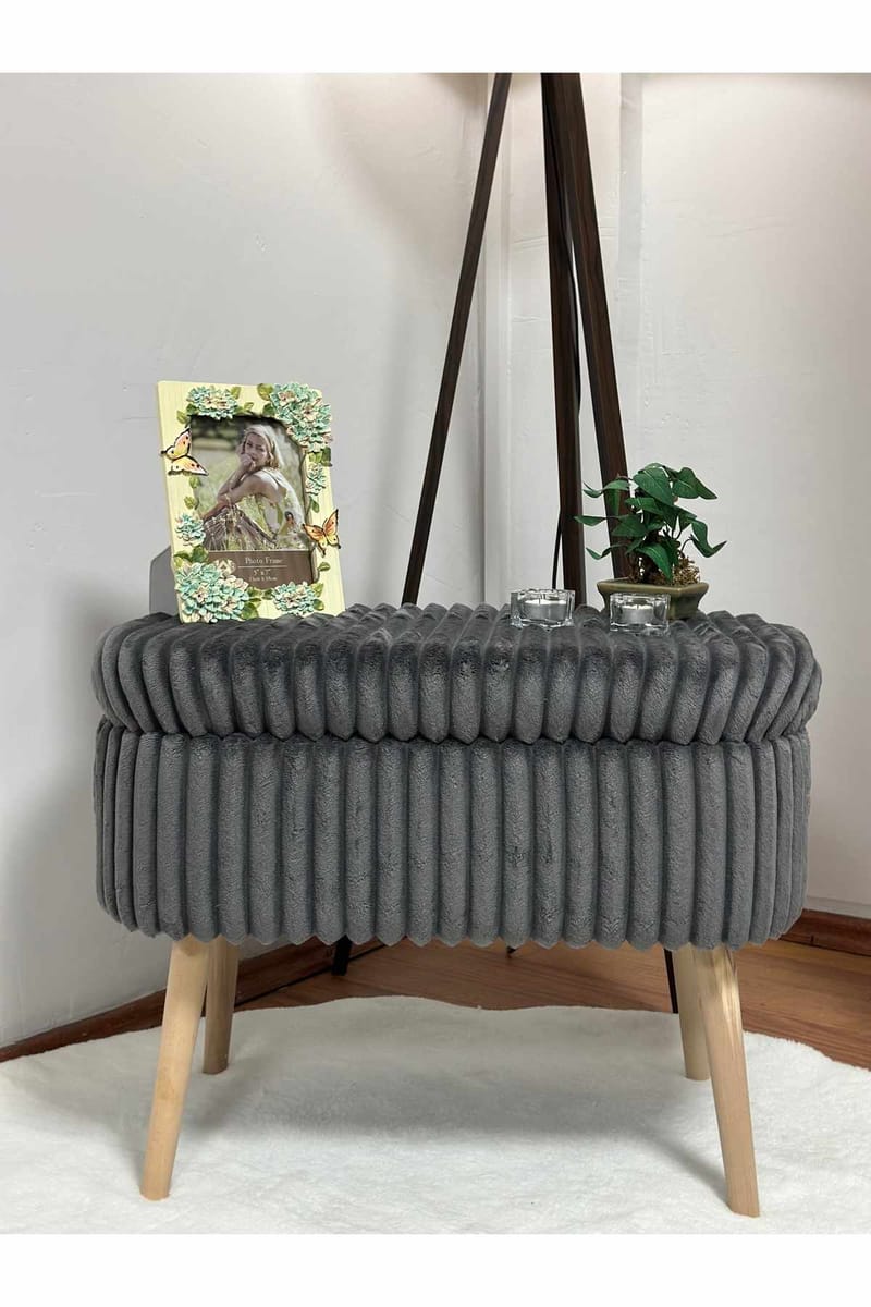 Heba Sittpuff med förvaring 60 cm - Möbler - Vardagsrum - Stolar & sittmöbler - Sittpuff