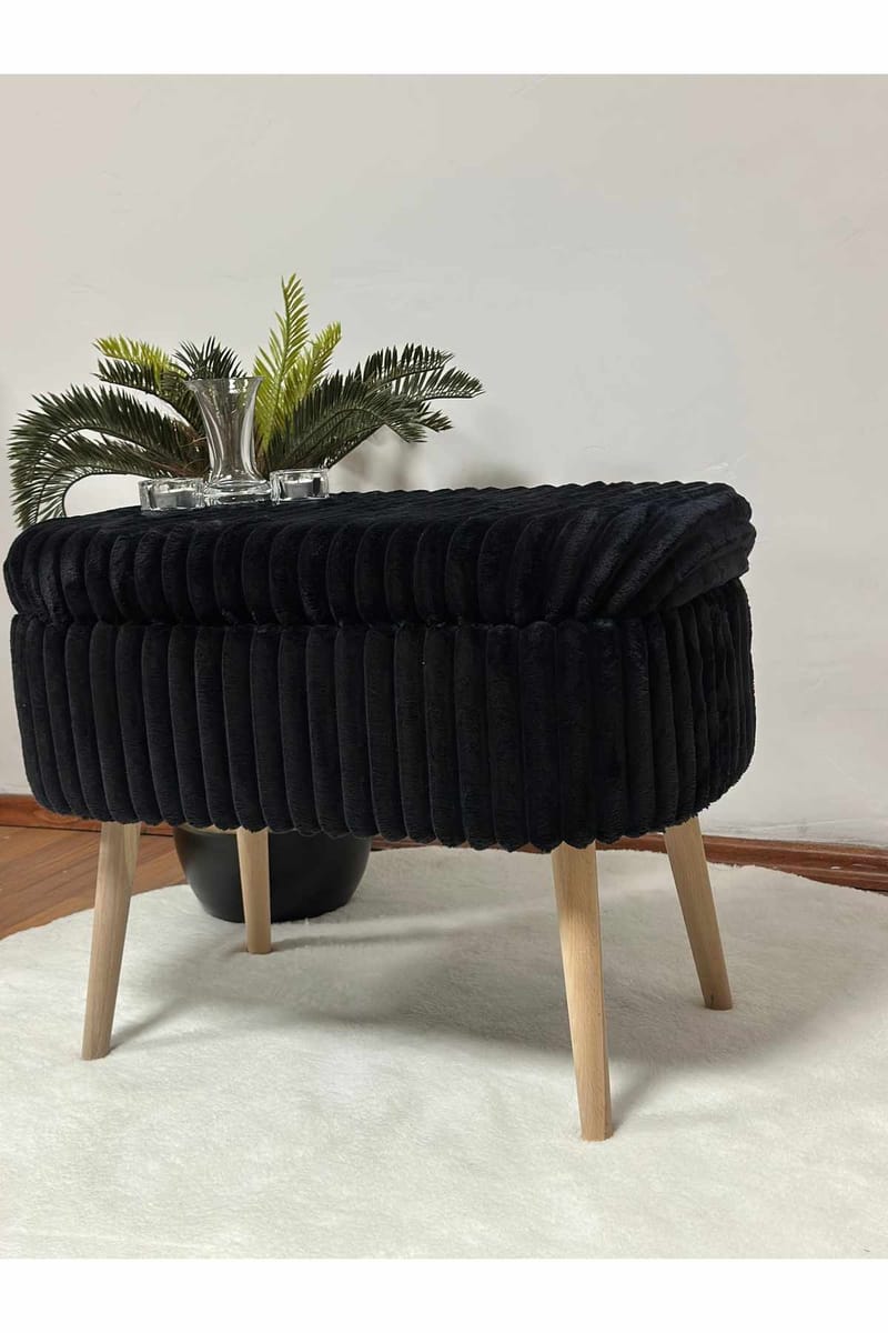 Heba Sittpuff med förvaring 60 cm - Möbler - Vardagsrum - Stolar & sittmöbler - Sittpuff