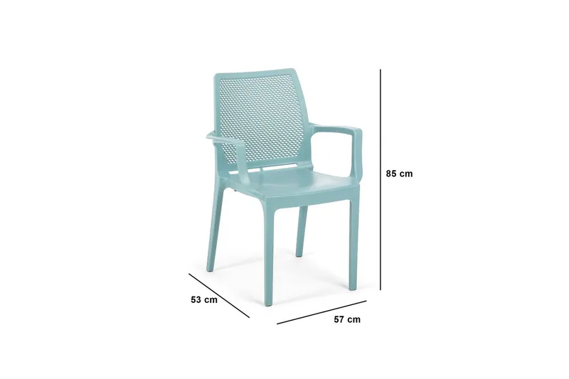 Icon Karmstol - Blå - Möbler - Vardagsrum - Stolar & sittmöbler - Karmstolar
