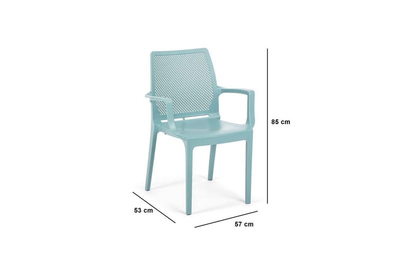 Icon Karmstol - Blå - Möbler - Vardagsrum - Stolar & sittmöbler - Karmstolar