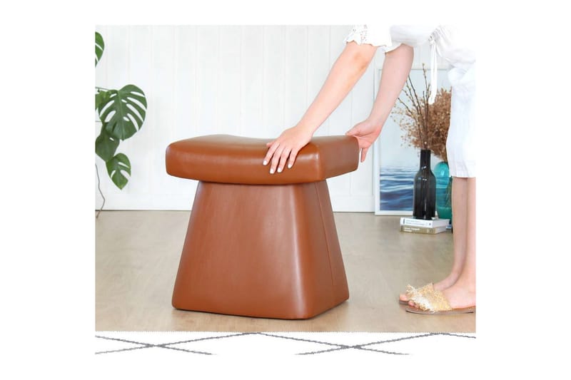 Islor Sittpuff Utomhus 38 cm - Brun - Möbler - Vardagsrum - Stolar & sittmöbler - Sittpuff