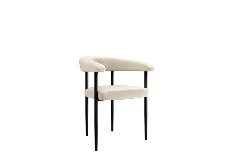 Jacklyn Karmstol, Beige/Svart