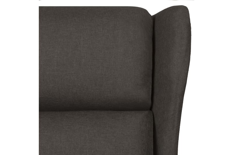 Justerbar öronlappsfåtölj taupe tyg - Taupe - Möbler - Vardagsrum - Fåtöljer - Öronlappsfåtölj