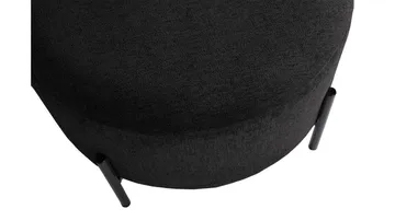 Karan Puff med förvaring 55 cm Rund - Antracit - Möbler - Vardagsrum - Stolar & sittmöbler - Sittpuff