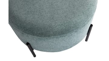 Karan Puff med förvaring 55 cm Rund - Blågrön - Möbler - Vardagsrum - Stolar & sittmöbler - Sittpuff