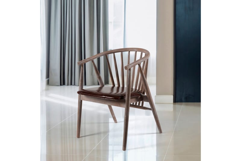 Albero Karmstol - Brun - Möbler - Vardagsrum - Stolar & sittmöbler - Karmstolar