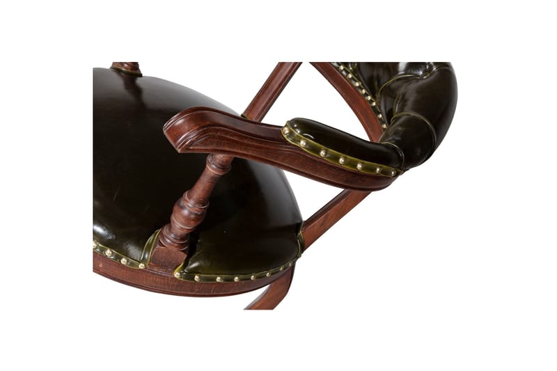 Albero Karmstol - Valnöt/Mörkgrön - Möbler - Vardagsrum - Stolar & sittmöbler - Karmstolar