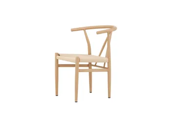 Alfons Karmstol - Beige - Möbler - Vardagsrum - Stolar & sittmöbler - Karmstolar