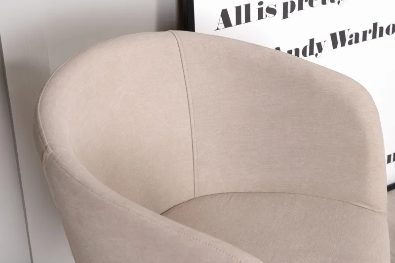 Berit Karmstol med Armstöd - Grå/Svart - Möbler - Vardagsrum - Stolar & sittmöbler - Karmstolar