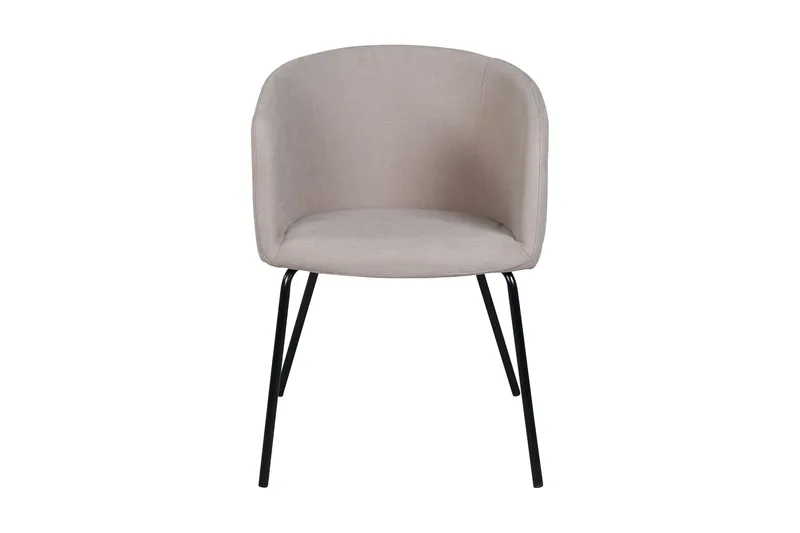 Berit Karmstol med Armstöd - Grå/Svart - Möbler - Vardagsrum - Stolar & sittmöbler - Karmstolar