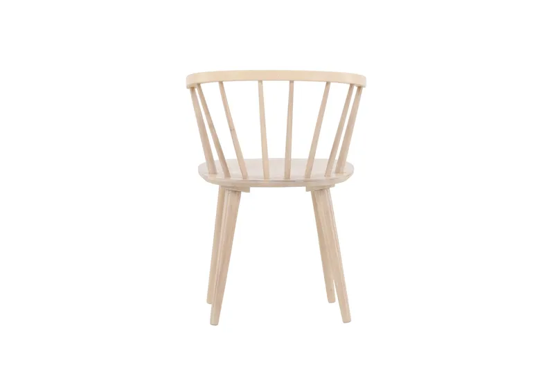 Bobby Karmstol med Armstöd - Vitlaserad / Gummiträ - Möbler - Vardagsrum - Stolar & sittmöbler - Karmstolar