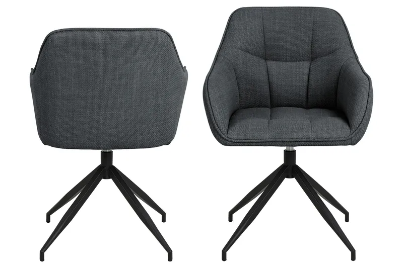 Harford Karmstol - Grå - Möbler - Vardagsrum - Stolar & sittmöbler - Karmstolar