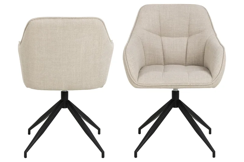 Harford Karmstol - Ljusbeige - Möbler - Vardagsrum - Stolar & sittmöbler - Karmstolar