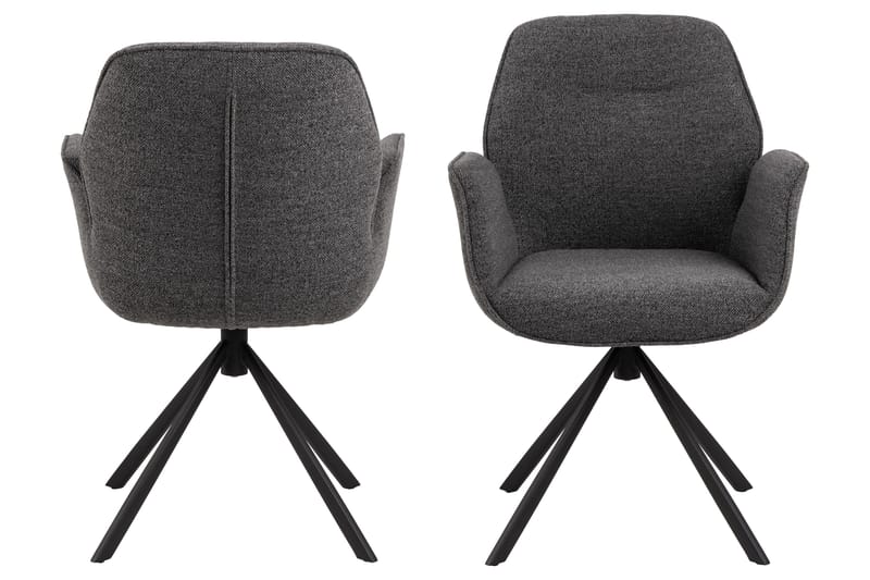 Lipie Karmstol - Grå - Möbler - Vardagsrum - Stolar & sittmöbler - Karmstolar