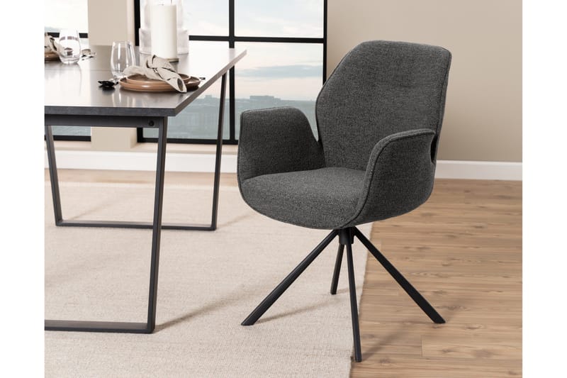 Lipie Karmstol - Grå - Möbler - Vardagsrum - Stolar & sittmöbler - Karmstolar