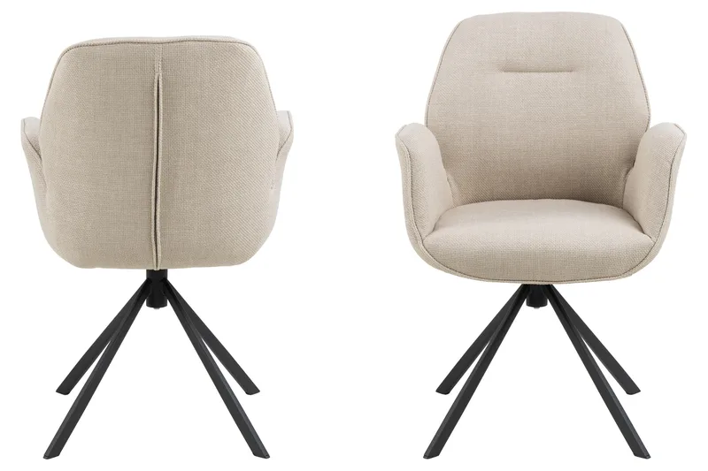 Lipie Karmstol - Ljusbeige - Möbler - Vardagsrum - Stolar & sittmöbler - Karmstolar