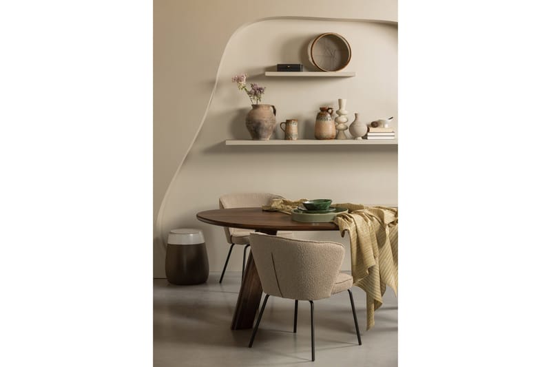 Margoe Karmstol - Beige - Möbler - Vardagsrum - Stolar & sittmöbler - Karmstolar