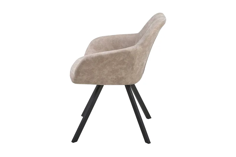 Monee Stol Set Om 2 St - Beige - Möbler - Vardagsrum - Stolar & sittmöbler - Karmstolar