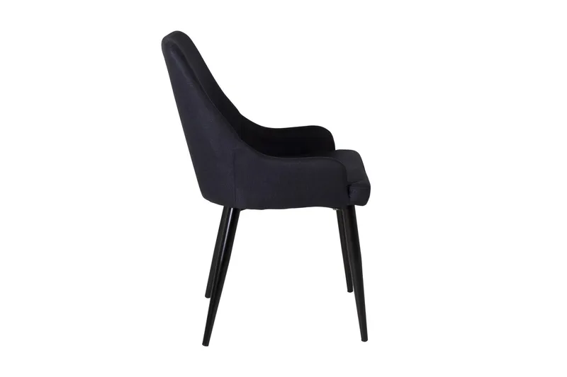 Plaza Matstol - Svart - Möbler - Vardagsrum - Stolar & sittmöbler - Karmstolar