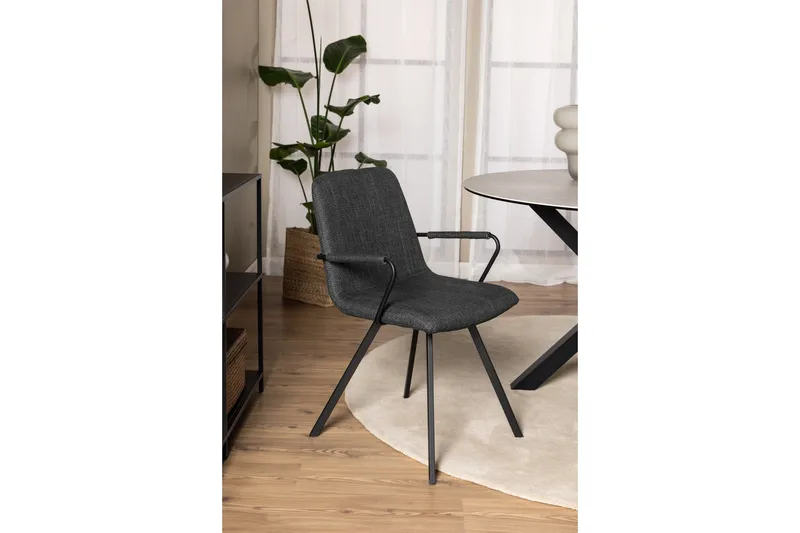 Samoti Karmstol - Grå - Möbler - Vardagsrum - Stolar & sittmöbler - Karmstolar