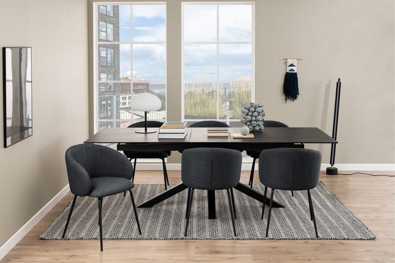 Sarad Karmstol - Grå - Möbler - Vardagsrum - Stolar & sittmöbler - Karmstolar