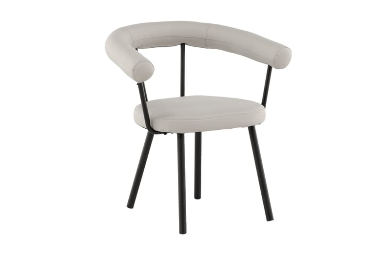 Västerås x Josefin Lustig Karmstol - Offwhite/Svart - Möbler - Vardagsrum - Stolar & sittmöbler - Karmstolar