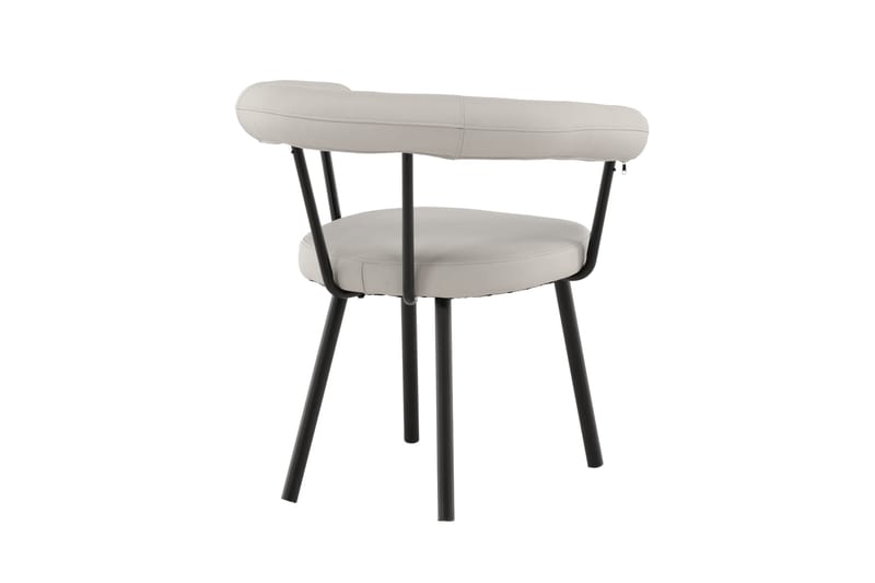 Västerås x Josefin Lustig Karmstol - Offwhite/Svart - Möbler - Vardagsrum - Stolar & sittmöbler - Karmstolar
