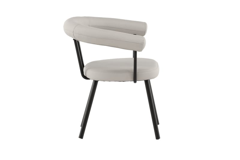 Västerås x Josefin Lustig Karmstol - Offwhite/Svart - Möbler - Vardagsrum - Stolar & sittmöbler - Karmstolar