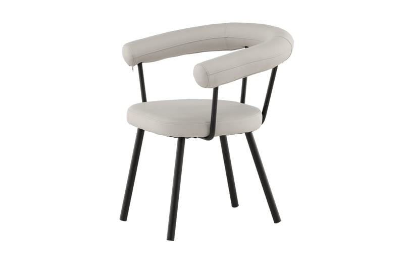 Västerås x Josefin Lustig Karmstol - Offwhite/Svart - Möbler - Vardagsrum - Stolar & sittmöbler - Karmstolar