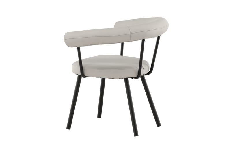 Västerås x Josefin Lustig Karmstol - Offwhite/Svart - Möbler - Vardagsrum - Stolar & sittmöbler - Karmstolar