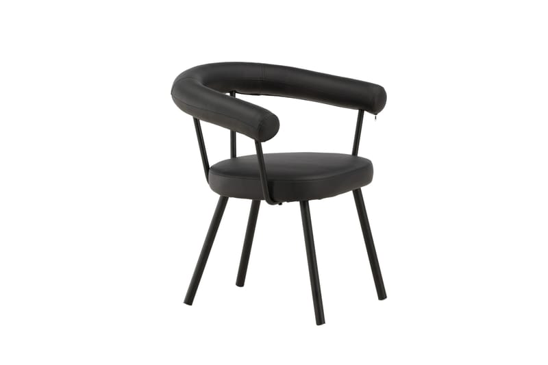 Västerås x Josefin Lustig Karmstol - Svart - Möbler - Vardagsrum - Stolar & sittmöbler - Karmstolar
