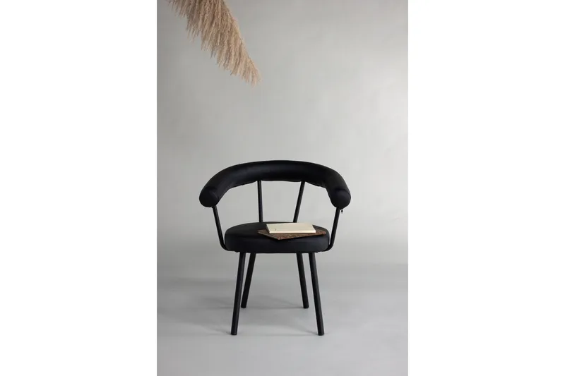 Västerås x Josefin Lustig Karmstol - Svart - Möbler - Vardagsrum - Stolar & sittmöbler - Karmstolar