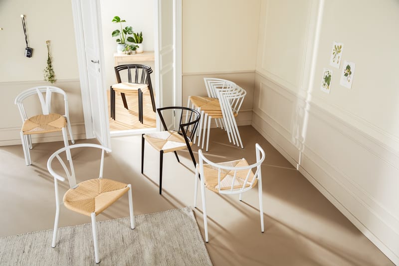 Winston Matstol Vit - Möbler - Vardagsrum - Stolar & sittmöbler - Karmstolar