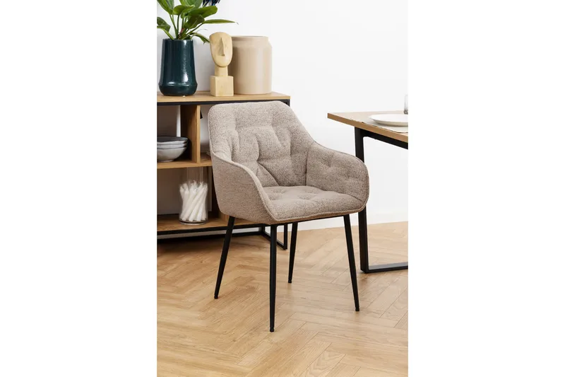 Zabinka Karmstol - Beige - Möbler - Vardagsrum - Stolar & sittmöbler - Karmstolar