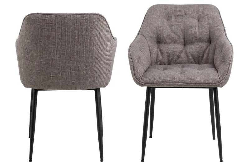 Zabinka Karmstol - Brun - Möbler - Vardagsrum - Stolar & sittmöbler - Karmstolar