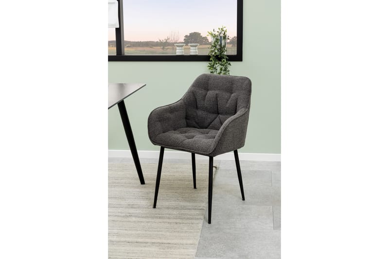 Zabinka Karmstol - Grå - Möbler - Vardagsrum - Stolar & sittmöbler - Karmstolar