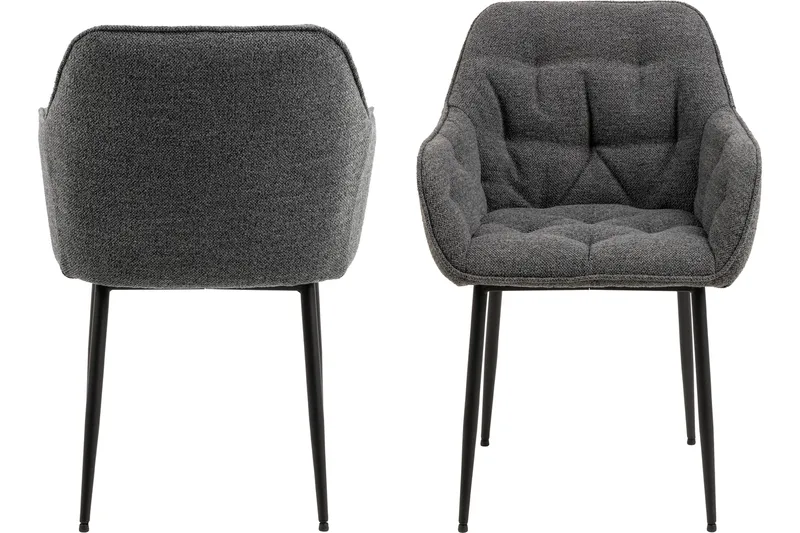 Zabinka Karmstol - Grå - Möbler - Vardagsrum - Stolar & sittmöbler - Karmstolar