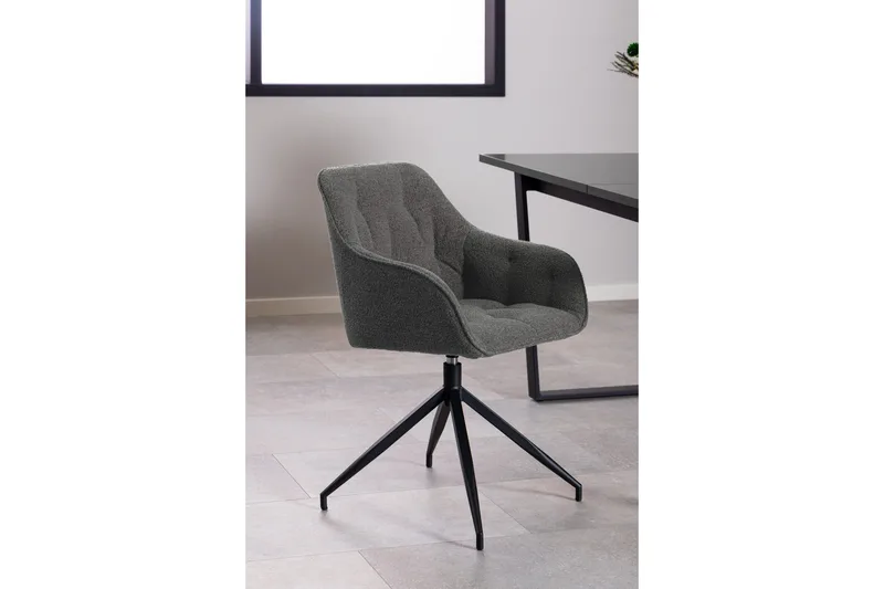 Zabinka Karmstol - Mörkgrå - Möbler - Vardagsrum - Stolar & sittmöbler - Karmstolar