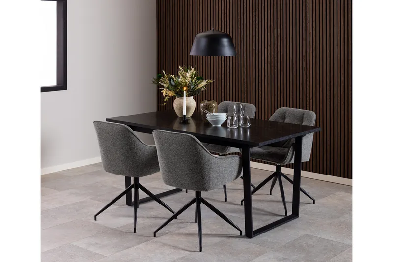 Zabinka Karmstol - Mörkgrå - Möbler - Vardagsrum - Stolar & sittmöbler - Karmstolar