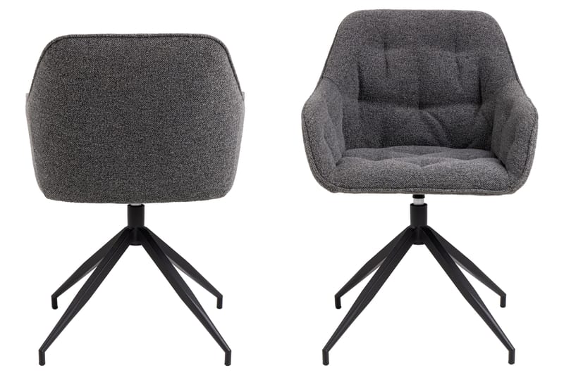 Zabinka Karmstol - Mörkgrå - Möbler - Vardagsrum - Stolar & sittmöbler - Karmstolar