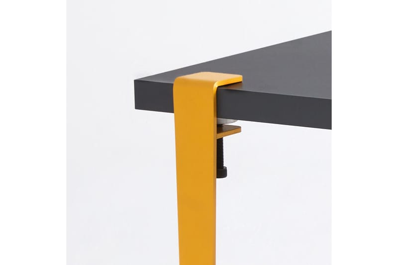 KHALKEUS Sittbänk 90x30 cm Svart/Gul - Möbler - Vardagsrum - Stolar & sittmöbler - Sittbänk