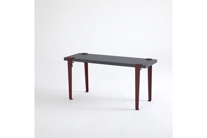 KHALKEUS Sittbänk 90x30 cm Svart/Röd - Möbler - Vardagsrum - Stolar & sittmöbler - Sittbänk