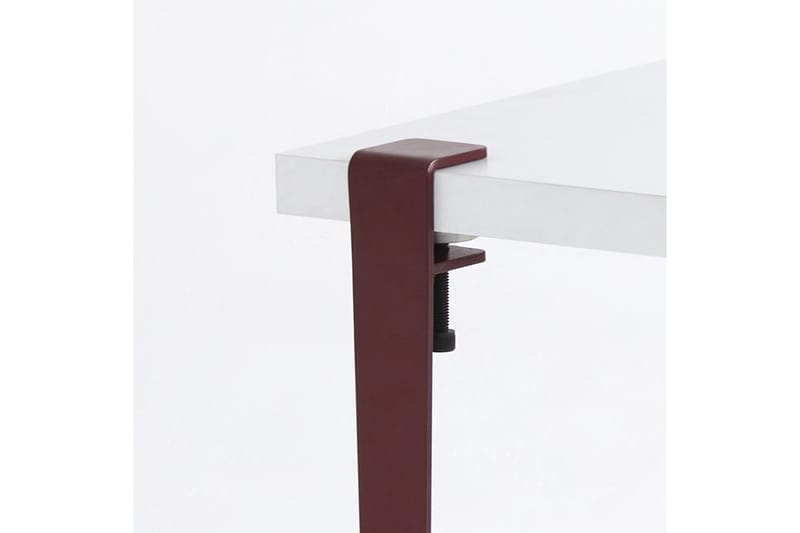 KHALKEUS Sittbänk 90x30 cm Vit/Röd - Möbler - Vardagsrum - Stolar & sittmöbler - Sittbänk